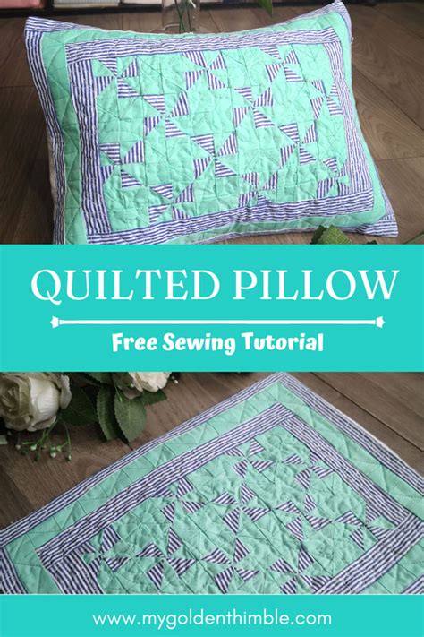 Throw Pillow For Quilt
