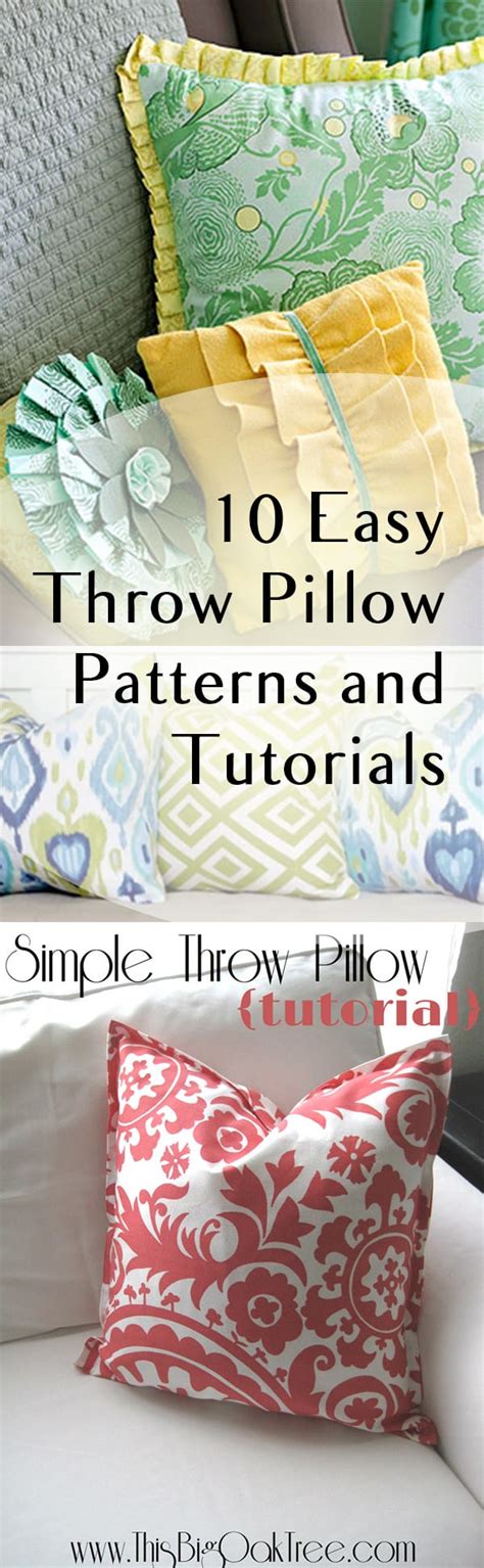 Throw Pillow Tutorial