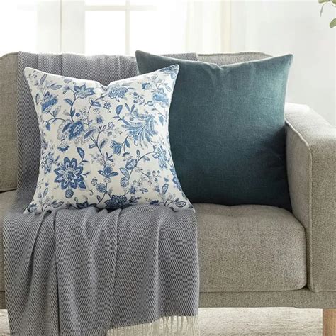 Throw Pillow With Removable Case