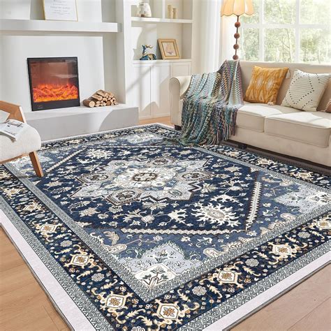 Throw Rug Non Slip Backing