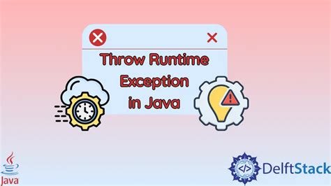 Throw Runtime Exception With Message Java