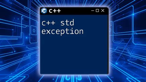 Throw Std Runtime Error C++