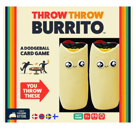 Throw Throw Burrito Game Rules