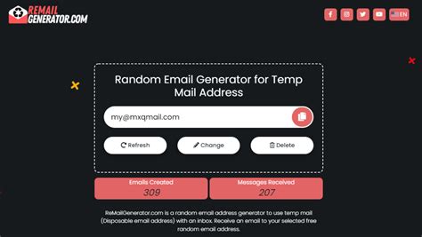 throwaway email generator with inbox