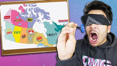 Throwing A Dart At A Map And Eating Whatever It Lands On