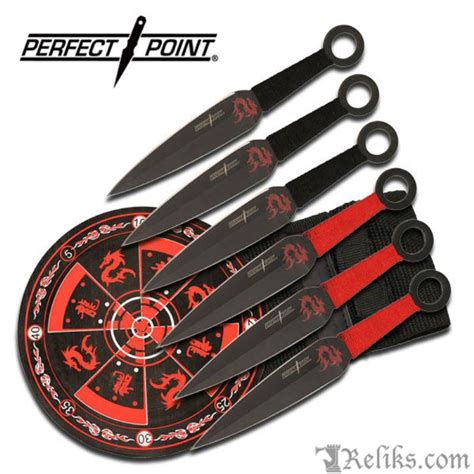 Throwing Knife Target Set