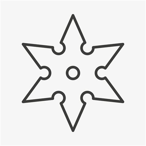 Throwing Star Clipart