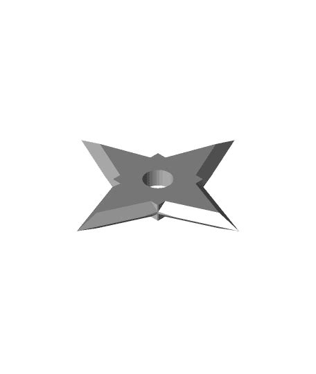 throwing star v1.stl - 3D model by Matthew M. on Thangs