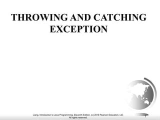 Throwing Vs Catching Exception