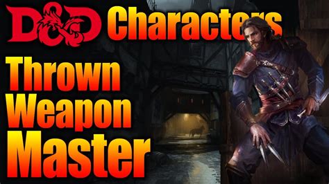 Thrown Weapon Fighting Dnd