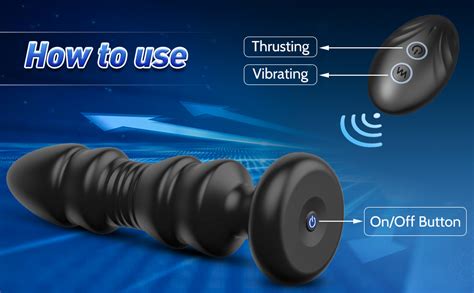 thrusting vibrating butt plug