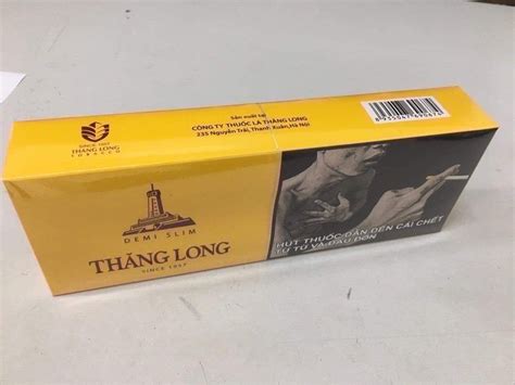 thuốc lá thăng long bao mềm