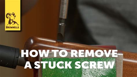 Thumb Screw Stuck