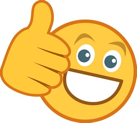 thumbs up emoji transparent png