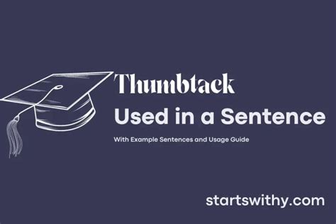 Thumbtack How To Use