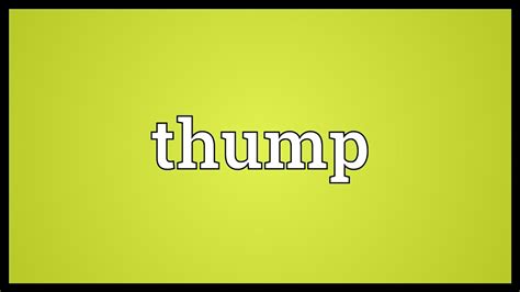 thump meaning in tamil