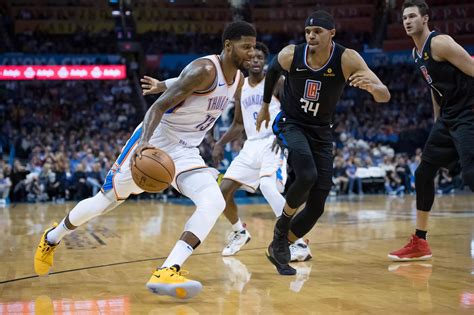 thunder vs clippers last game