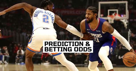 thunder vs clippers odds