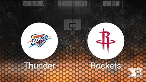 thunder vs rockets live free