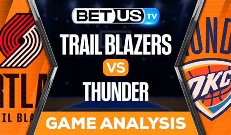 thunder vs trail blazers prediction