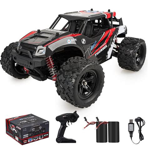 LAEGENDARY Thunder Remote Control Car, 4x4 Off Road 110, 40mph, Blue