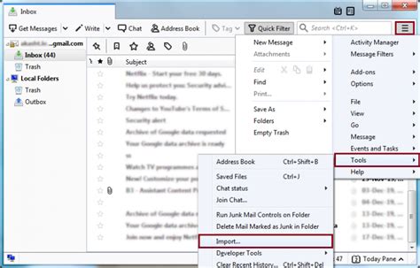 Thunderbird Address Book Sync Gmail