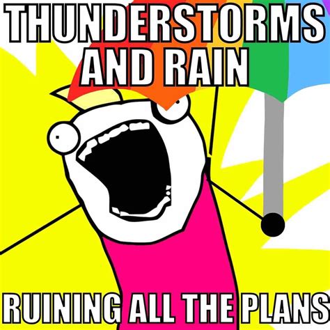 My opinion when there is a thunderstorm. Superheroes funny