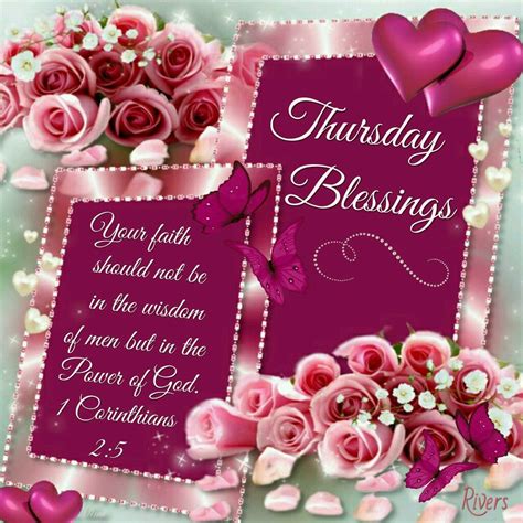 thursday blessings with images