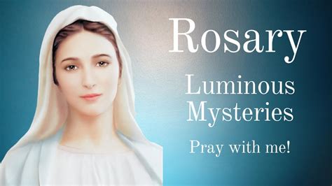 thursday holy rosary catholic faith