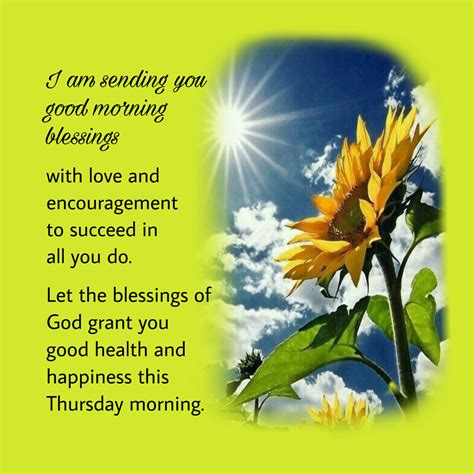 thursday morning prayer message