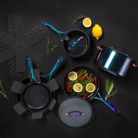 Thyme And Table Cookware Set Rainbow