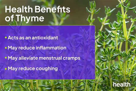 Thyme Care Benefits