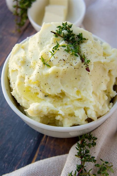 Thyme Mashed Potatoes