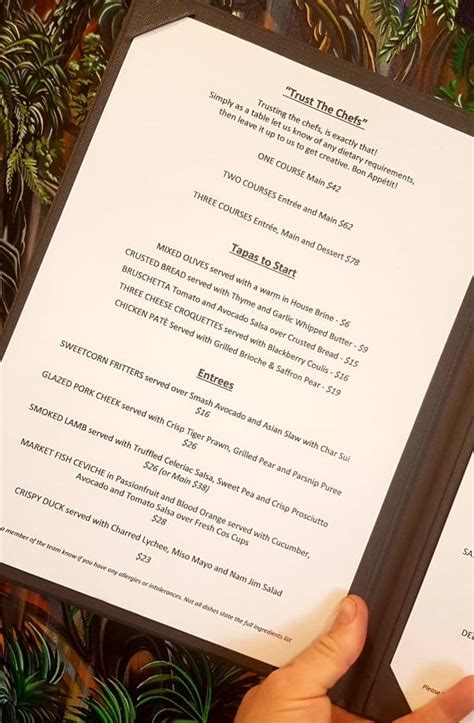 Thyme Square Lunch Menu