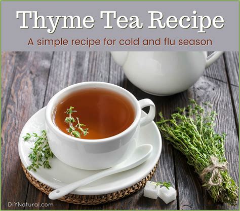 Thyme Tea For Fever