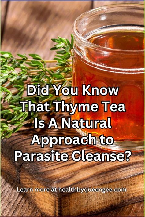 Thyme Tea For Parasites