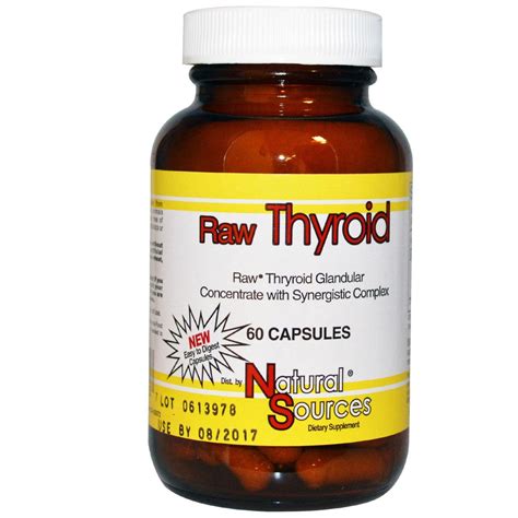 Thyroid Glandular Supplements