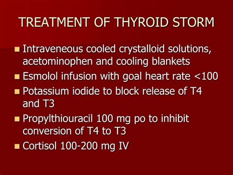Effective Thyroid Storm Treatment: A Lifesaving Medical Emergency Protocol
