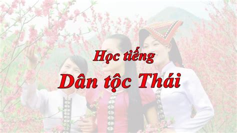 tiếng dân tộc thái