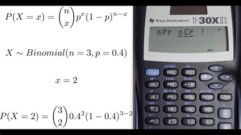 How to solve Factorials on the TI30Xa calculator YouTube