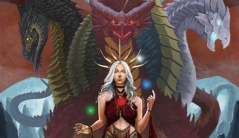 Tiamat from Dungeons and Dragons by magmi on DeviantArt