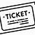 ticket coloring page