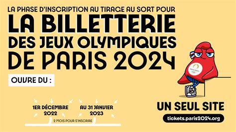 ticket pour paris 2024