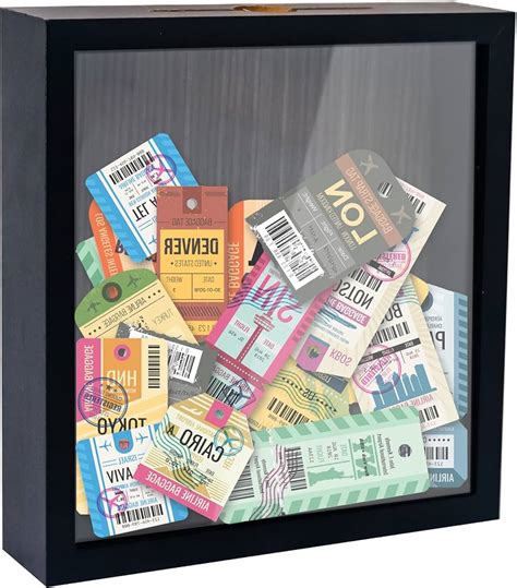 Ticket Stub Display Case