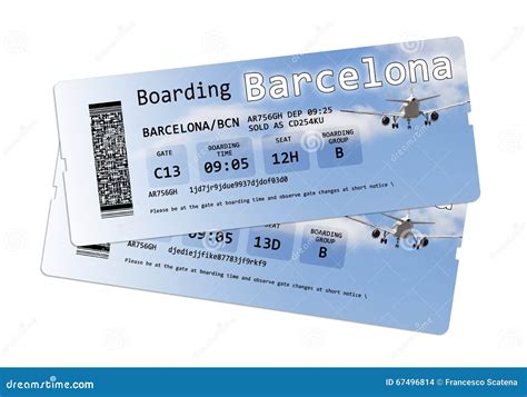 ticket to barcelona spain