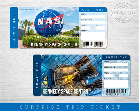ticket to kennedy space center