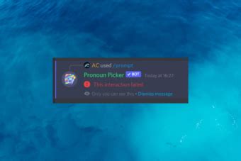 ticket tool discord this interaction failed