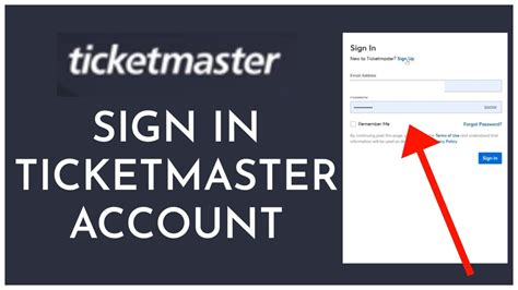 ticketmaster account manager login
