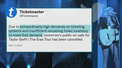 ticketmaster taylor swift ticket issues