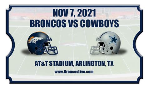 tickets broncos vs cowboys at&t stadium